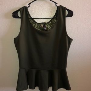 Dressy tank top